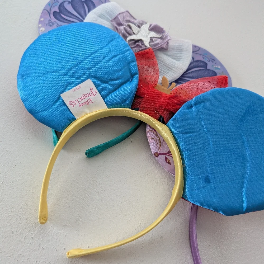 Disney Princess Minnie Mouse Ears Headband Lot Snow White Rapunzel Ariel Costume